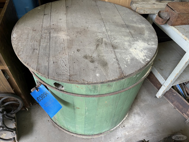 Wooden water tank